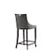 Manhattan Comfort Emperor Faux Leather Barstool in Pebble Grey BS008-PE - alternate 2